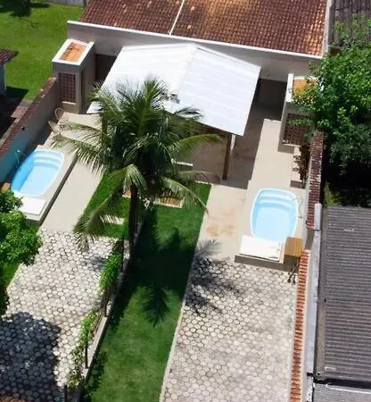 Novo-Refugio Do Arquiteto - Casa Coqueiro, 4 Minutos Caminhando Ate A Praia Sao Sebastiao  Exterior photo